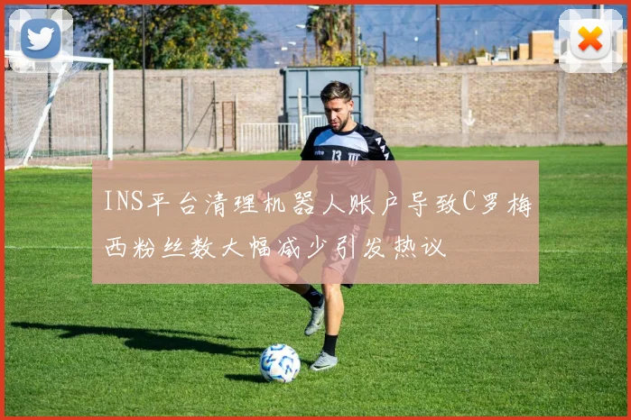 INS平台清理机器人账户导致C罗梅西粉丝数大幅减少引发热议